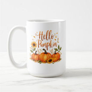 Mug Bonjour citrouille