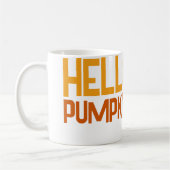 Mug bonjour citrouille (Gauche)