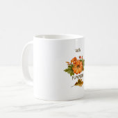 Mug bonjour citrouille (Devant gauche)