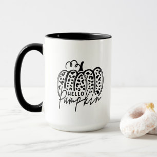 Mug Bonjour Citrouille