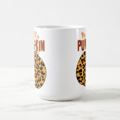 Mug Bonjour Citrouille - Automne Empreinte de léopard (Centre)
