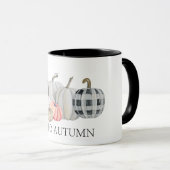 Mug Bonjour Citrouille d'automne (Devant droit)
