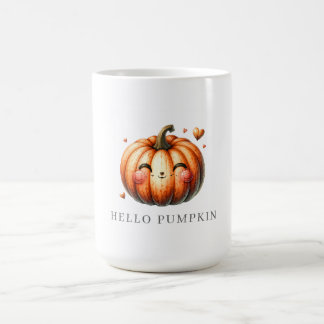 Mug Bonjour Citrouille Douce Personnalisé