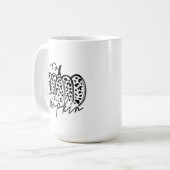 Mug Bonjour Citrouille Tendance (Devant gauche)