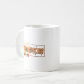 Mug Bonjour Citrouille Thanksgiving (Devant gauche)