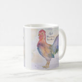 Mug Bonjour Coq de Soleil (Devant droit)