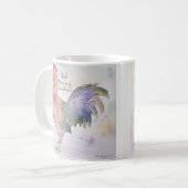 Mug Bonjour Coq de Soleil (Devant gauche)