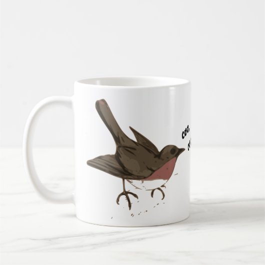 Mug Bonjour Cuckoo Bird ! ! (Gauche)