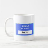 Mug Bonjour Da Da (Gauche)