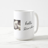 Mug Bonjour Darlin (Devant droit)