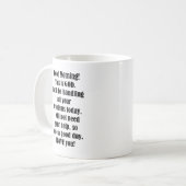 Mug Bonjour de Dieu (Devant gauche)