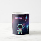 Mug Bonjour de l'espace. (Centre)