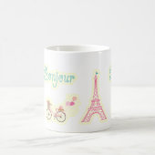 Mug Bonjour de Paris France (Centre)