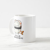Mug Bonjour Ebi-body Funny Ebi Sushi Pun (Devant gauche)
