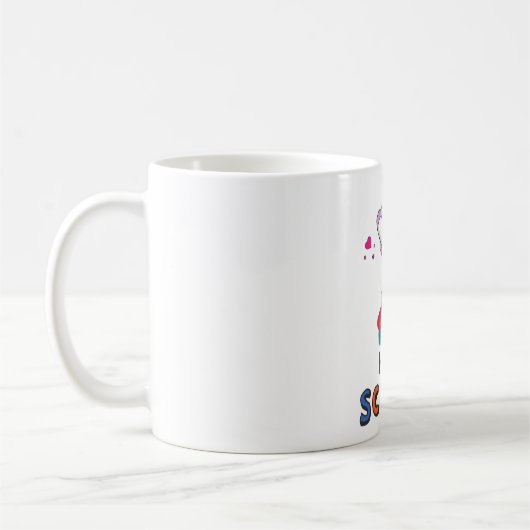 Mug Bonjour école (Gauche)