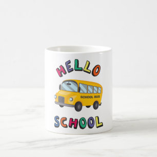 Mug Bonjour école