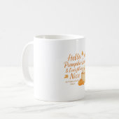 Mug Bonjour, Épice de Citrouille & Tout Ce Qui Est Agr (Devant gauche)