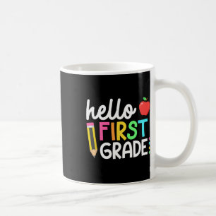 Mug Bonjour Équipe de première année 1ère année Retour