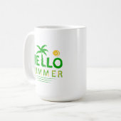 Mug Bonjour été (Devant gauche)
