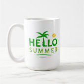 Mug Bonjour été (Gauche)