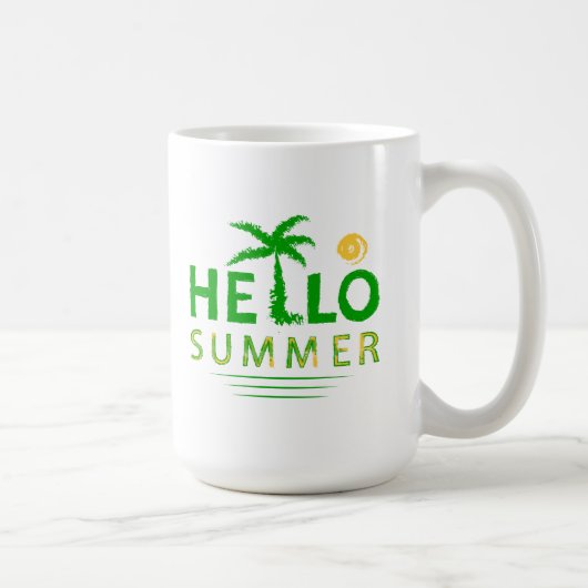 Mug Bonjour été (Droite)