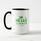Mug Bonjour été (Gauche)