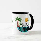 Mug Bonjour été (Devant droit)