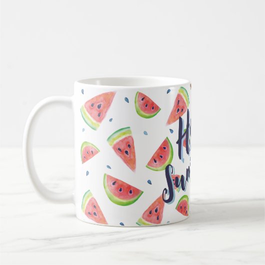 Mug Bonjour été (Gauche)