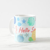 Mug Bonjour Eté Côtier (Devant gauche)