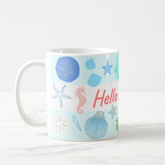 Mug Bonjour Eté Côtier (Gauche)