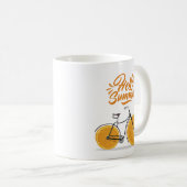 Mug Bonjour été, moto rétro drôle T-Shirt Throw Pillo (Devant droit)