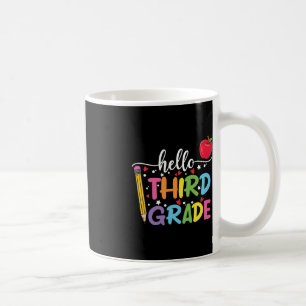 Mug Bonjour Étudiant de 3e année de retour à l'école