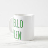 Mug Bonjour Fren (Devant gauche)