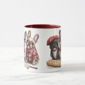 Mug Bonjour French Bulldogs (Centre)