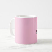 MUG BONJOUR GORGE ! BOUGIES DE CAFÉ ROSE (Devant gauche)