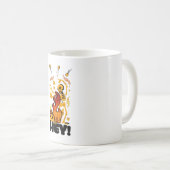 Mug Bonjour Halloween (Devant droit)