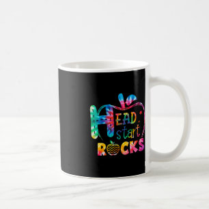Mug Bonjour Head Start Rock Tie Dye Retour à l'école E