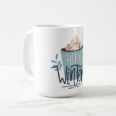 Mug Bonjour hiver (Devant gauche)