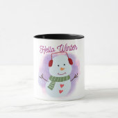 Mug bonjour hiver (Centre)