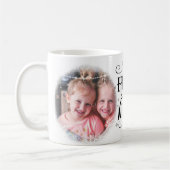 Mug Bonjour hiver 2 vacances photo (Gauche)