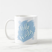 Mug Bonjour Hiver Gelée Hiver (Gauche)