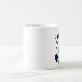 Mug Bonjour humain oiseau mignon (Centre)