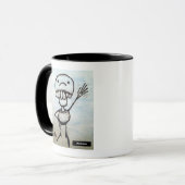 Mug bonjour, JAGiii.com (Devant gauche)