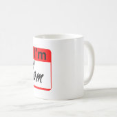 Mug Bonjour, je suis : une maman chaude (Devant droit)