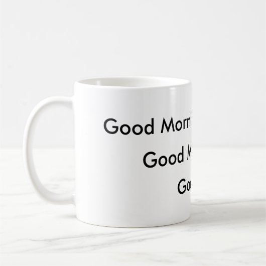 Mug Bonjour Joe (Gauche)