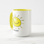 Mug Bonjour le soleil (Devant gauche)