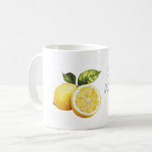 Mug Bonjour les citrons (Devant gauche)