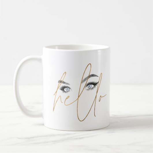 Mug Bonjour les yeux (Gauche)