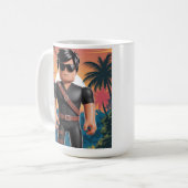 Mug Bonjour l'été (Devant gauche)