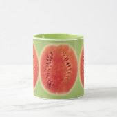 Mug Bonjour l'été - Pastèque Frais Délicieux Design de (Centre)